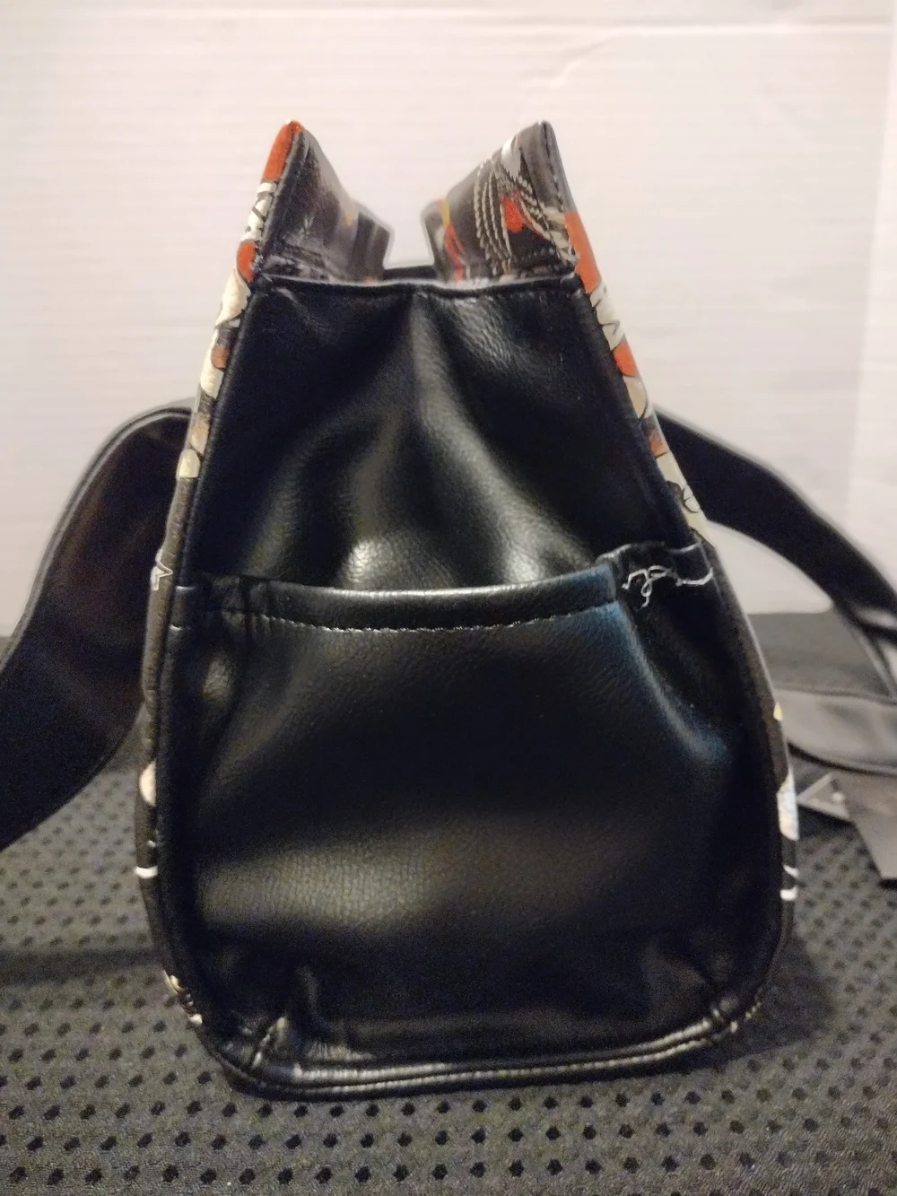 Ed Hardy Black 'Love Hearts' Dome Satchel and Wallet Set L-12